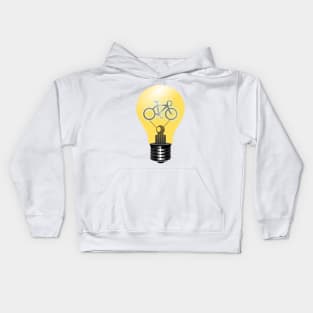 Electric bike Kids Hoodie